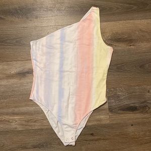 One Shoulder Bodysuit